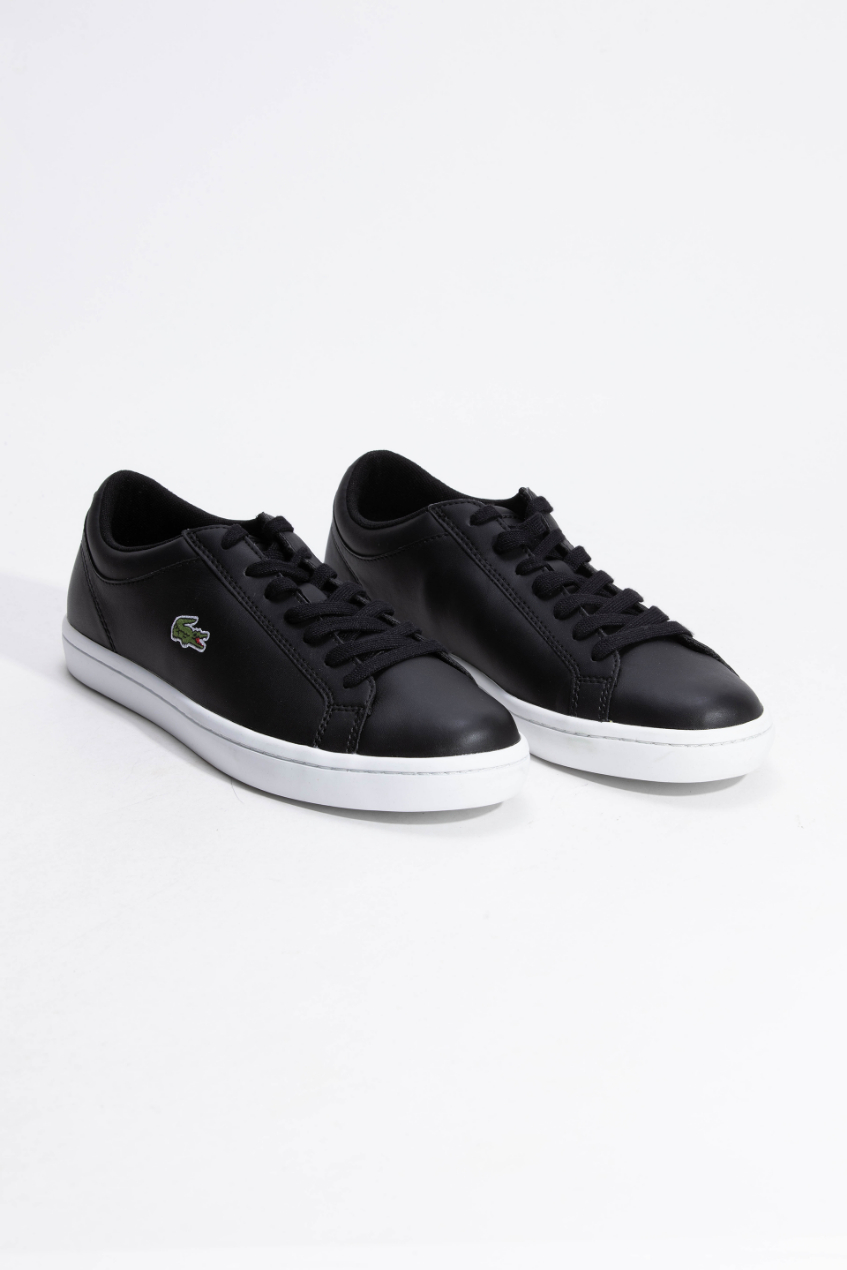 

LACOSTE Straightset Leather White Sneakers