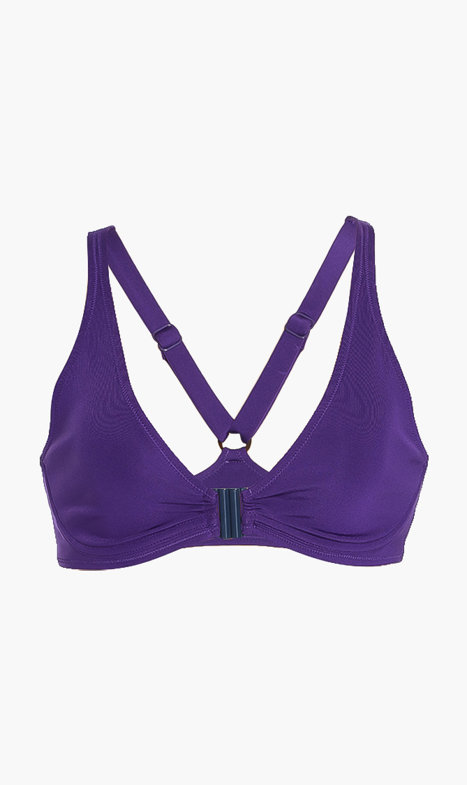 

Barbara Bikini Top, Purple