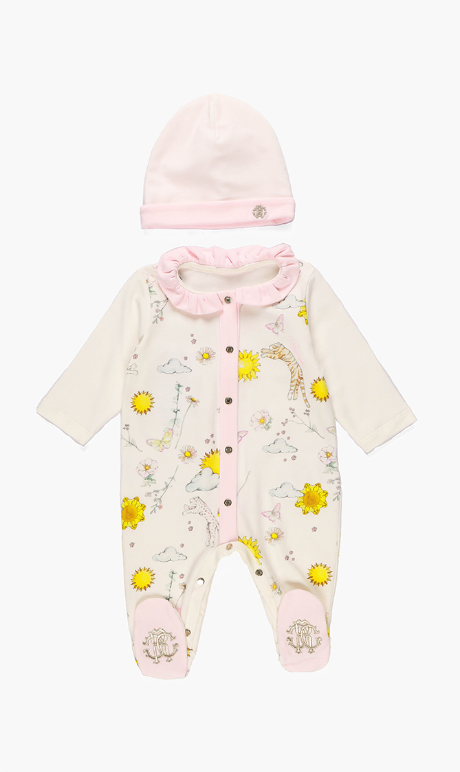 

Roberto Cavalli Tiger Sun Print Babygrow Set