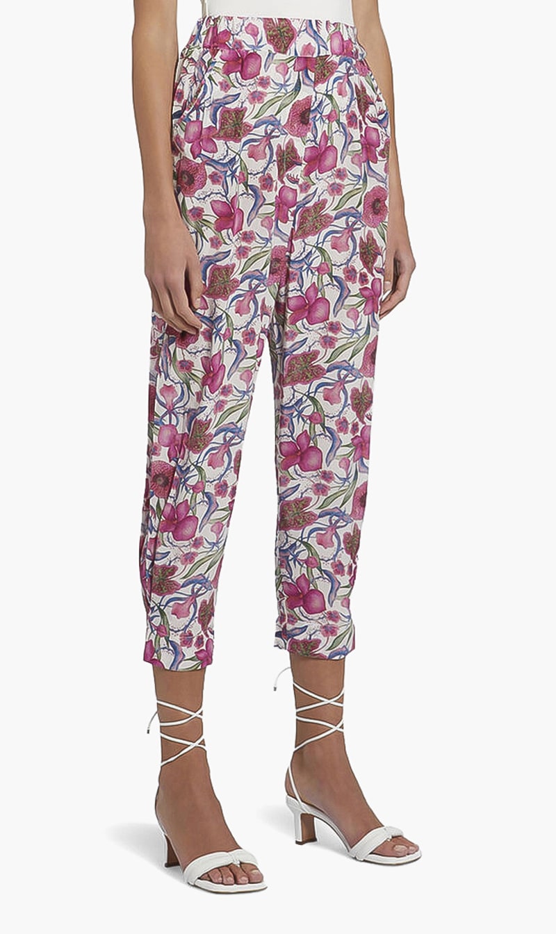 

Vito Silk Pants, Multi-color