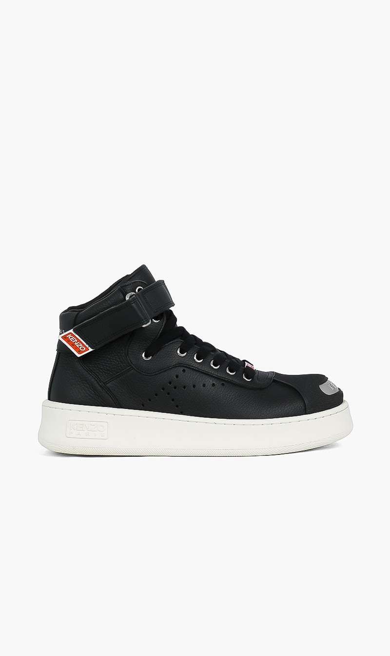 

Kenzo Black Hoops High Top Sneakers for Men | The Deal Outlet