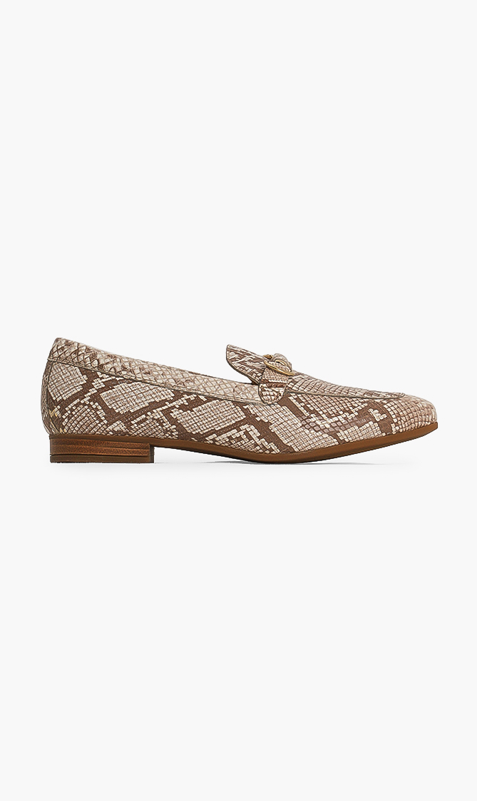 

Geox Marlyna Python Print Loafers