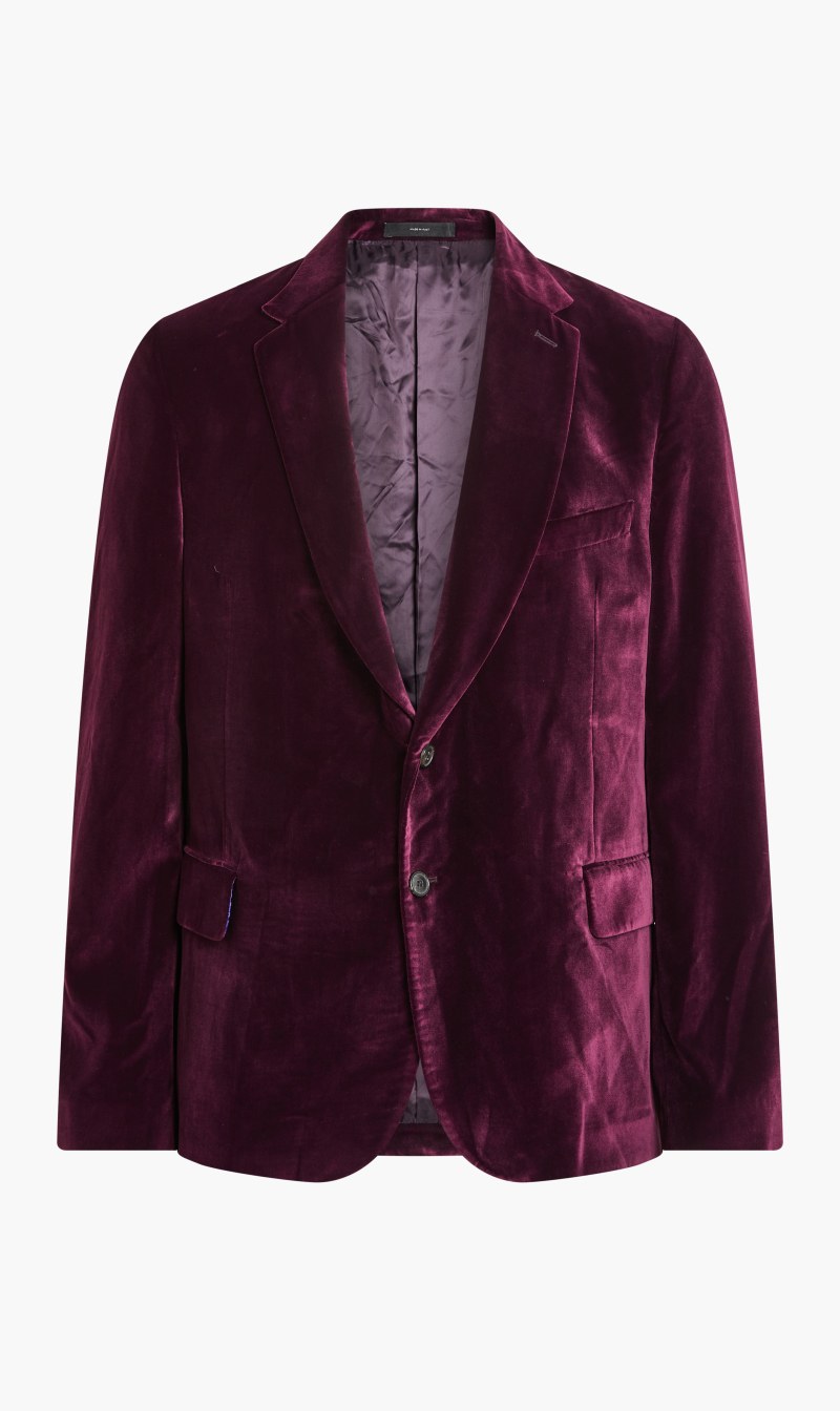 

Gents Tailored Fit 2 Btn Jacket, Red