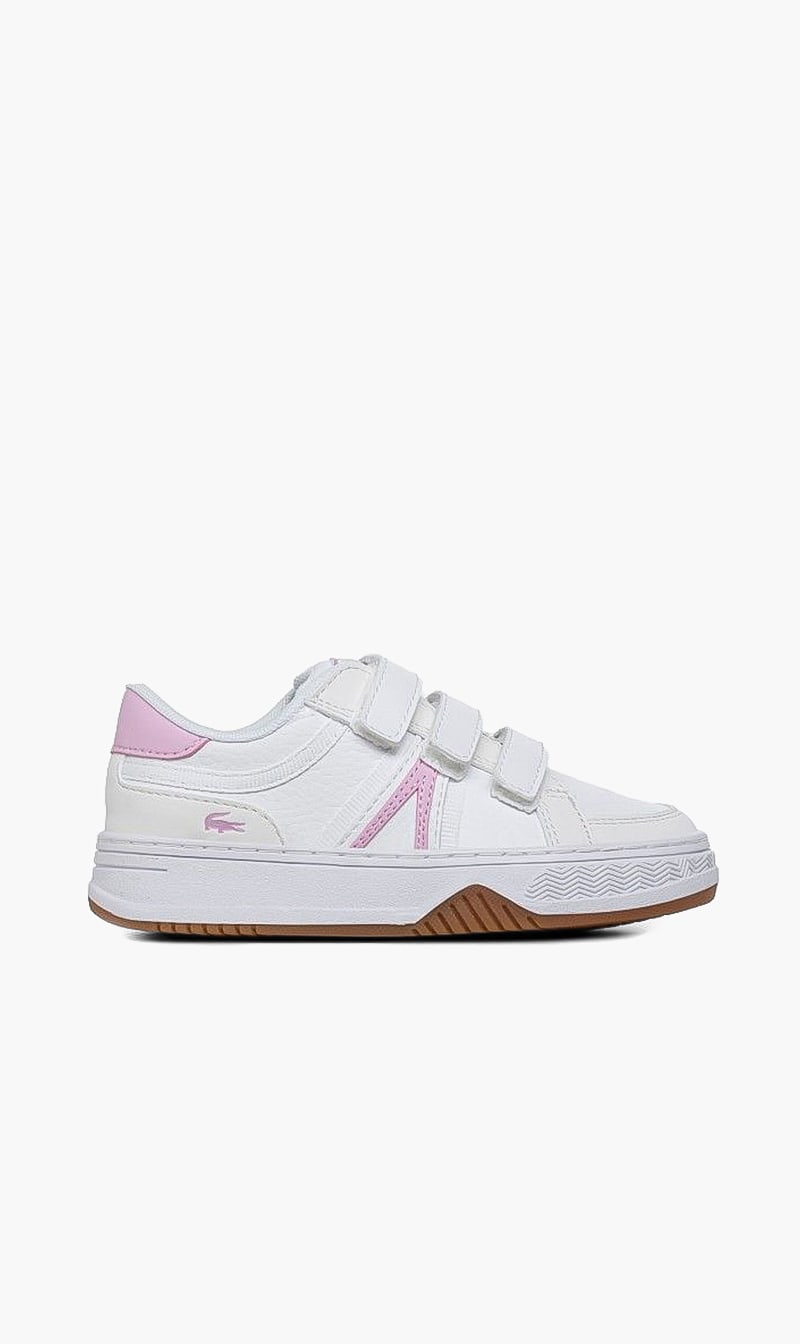 

Lacoste Pink Logo Strap L001 222 Sneakers for Girls | The Deal Outlet