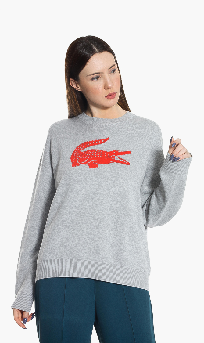 

Lacoste Large Crocodile Sweatshirt