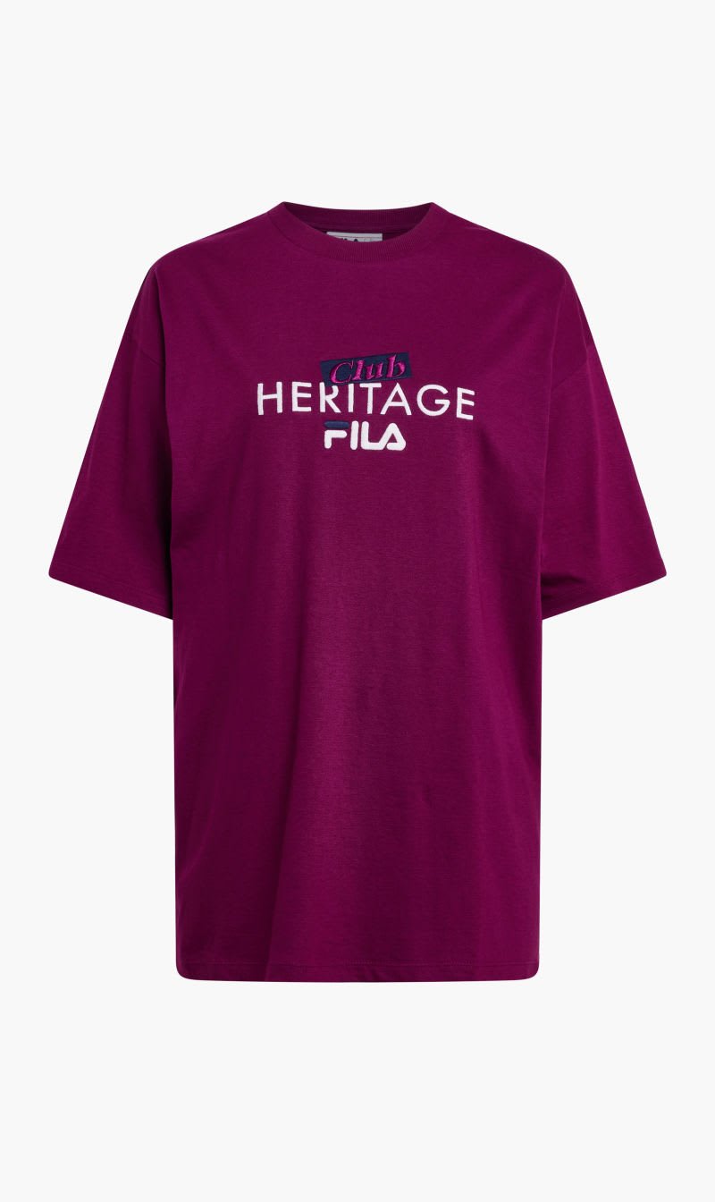 

Fila Purple Oversized T-shirt for Women | The Deal Outlet