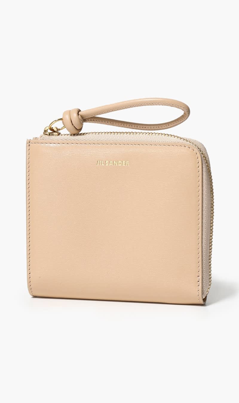 

Jil Sander Beige Giro Envelope Ew K-palmellato Lux & New Calf Wnappa Lining (oro Js) for Women | The Deal Outlet