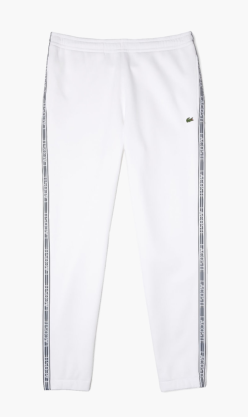 

Lacoste White Classic Logo Trackpant for Men | The Deal Outlet