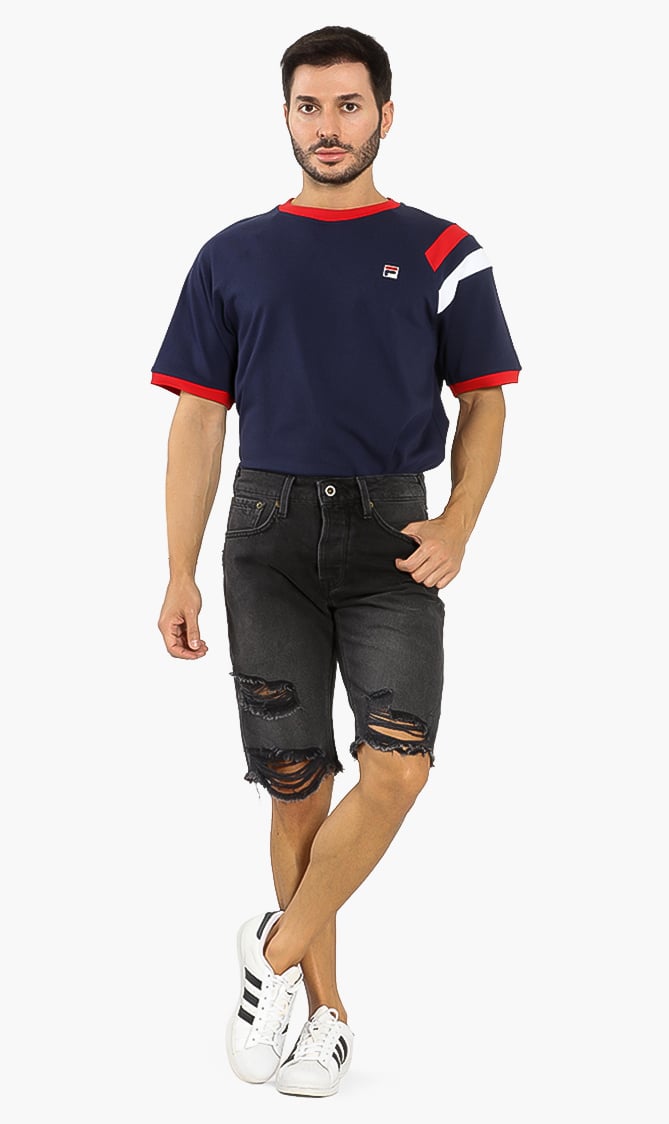 

Pepe Jeans Black Stanley Taper Denim Shorts for Men | The Deal Outlet