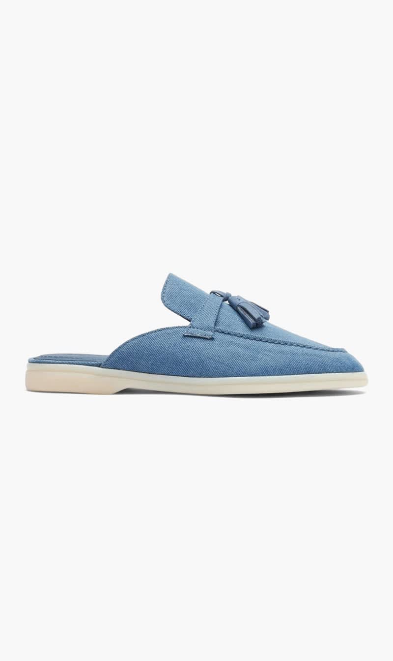 

Scarosso Blue Lucrezia Slippers for Women | The Deal Outlet