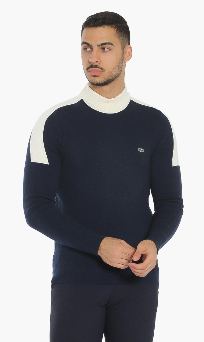 

Lacoste Colorblock Sleeves Sweater