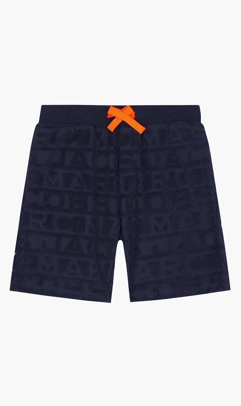 

Marc Jacobs Blue Logo Shorts for Boys | The Deal Outlet