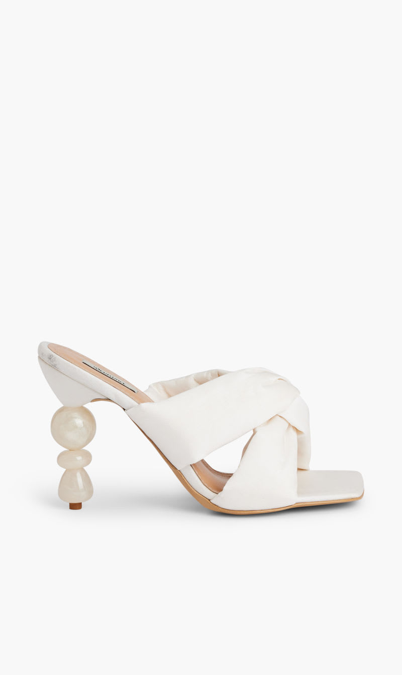 

Vanina White Camelia Sandals for Women | The Deal Outlet