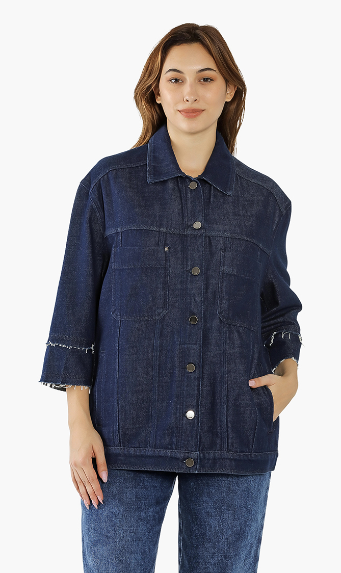 

Chest Pocket Denim Jacket