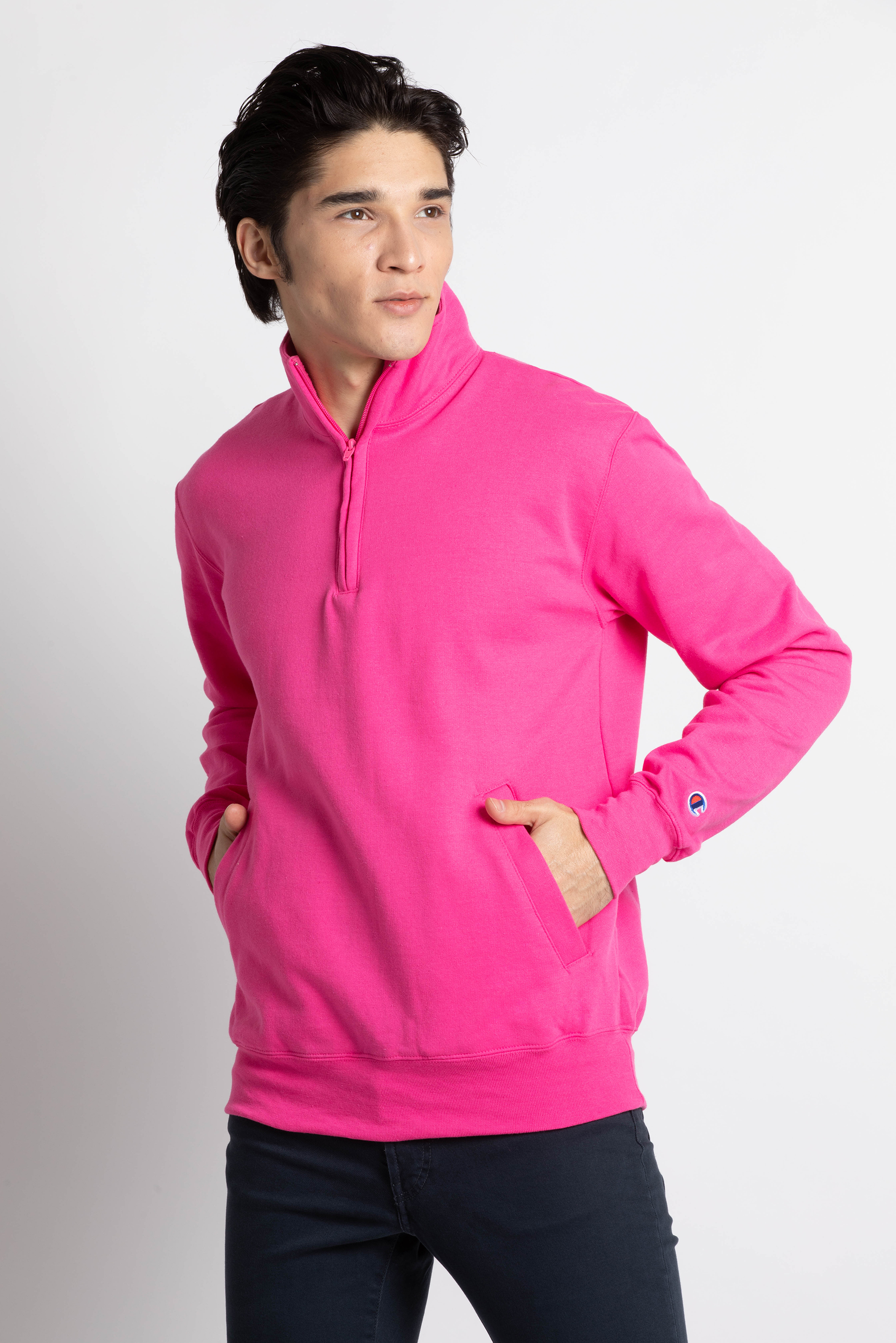 

Champion Powerblend Fleece 1/4 Zip Sweatshirt