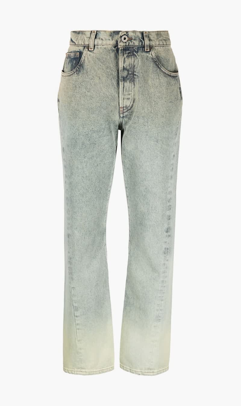 

Off-white Green Laundry Twisted Straight Pant Mint No C for Women | The Deal Outlet