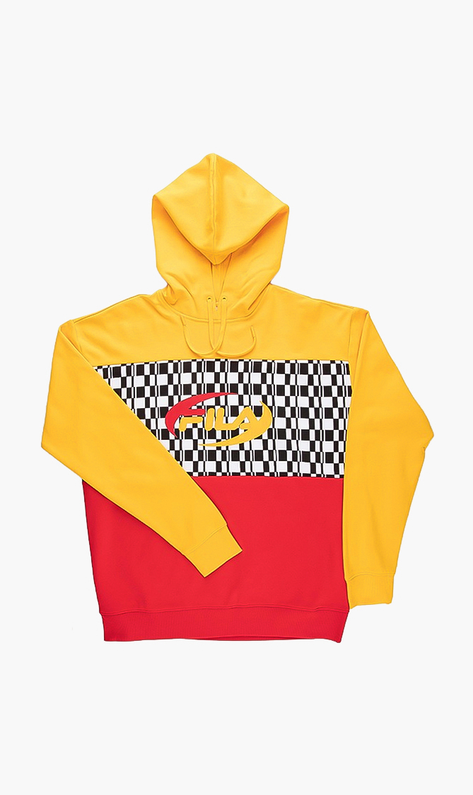 

Brianna Colour Block Overhead Hoodie, Yellow