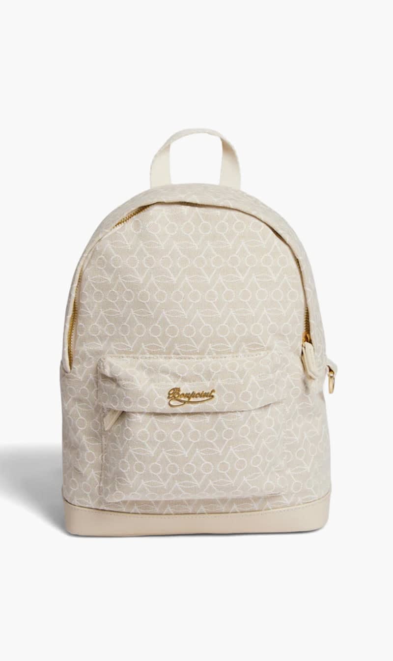 

Bonpoint Beige Gania Backpack for Girls | The Deal Outlet