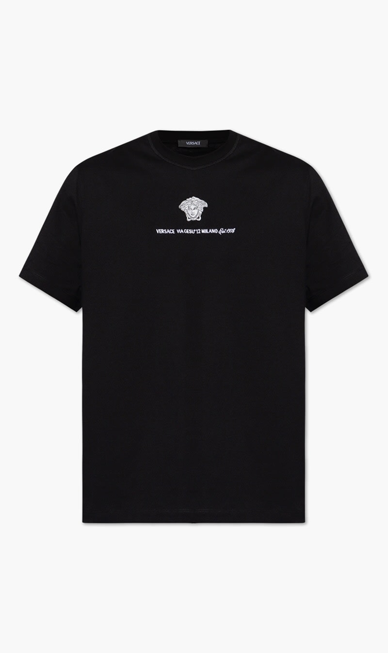 

Versace Black Logo T-shirt for Men | The Deal Outlet