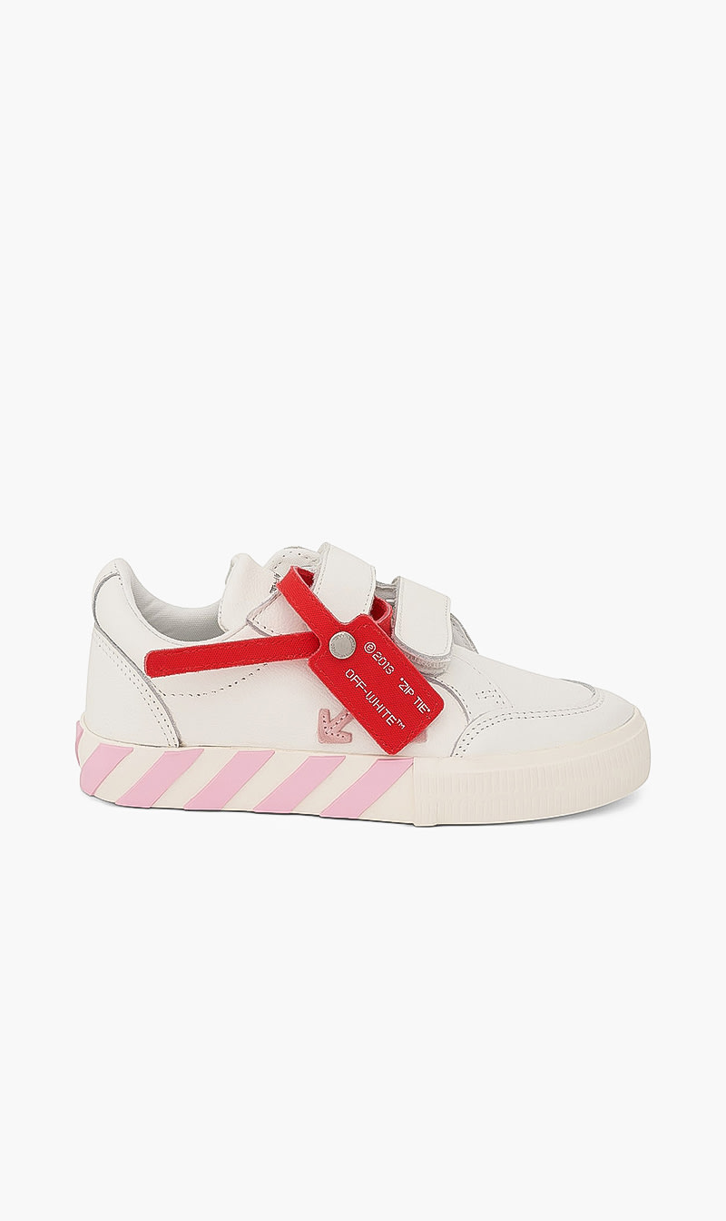 

Velcro Vulcanized Sneakers, White