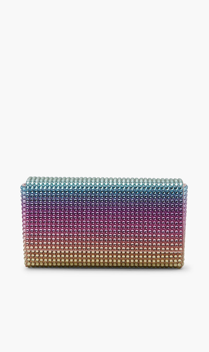 

Amina Muaddi Multi-color Superamini Paloma-silver White Crystals for Women | The Deal Outlet