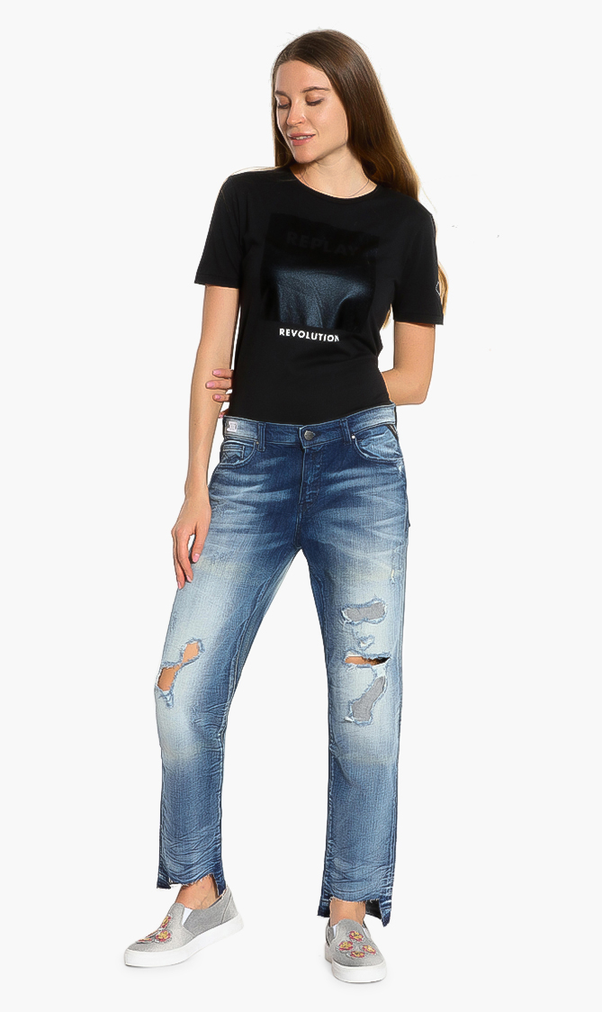

Replay Demir Cropped Jeans