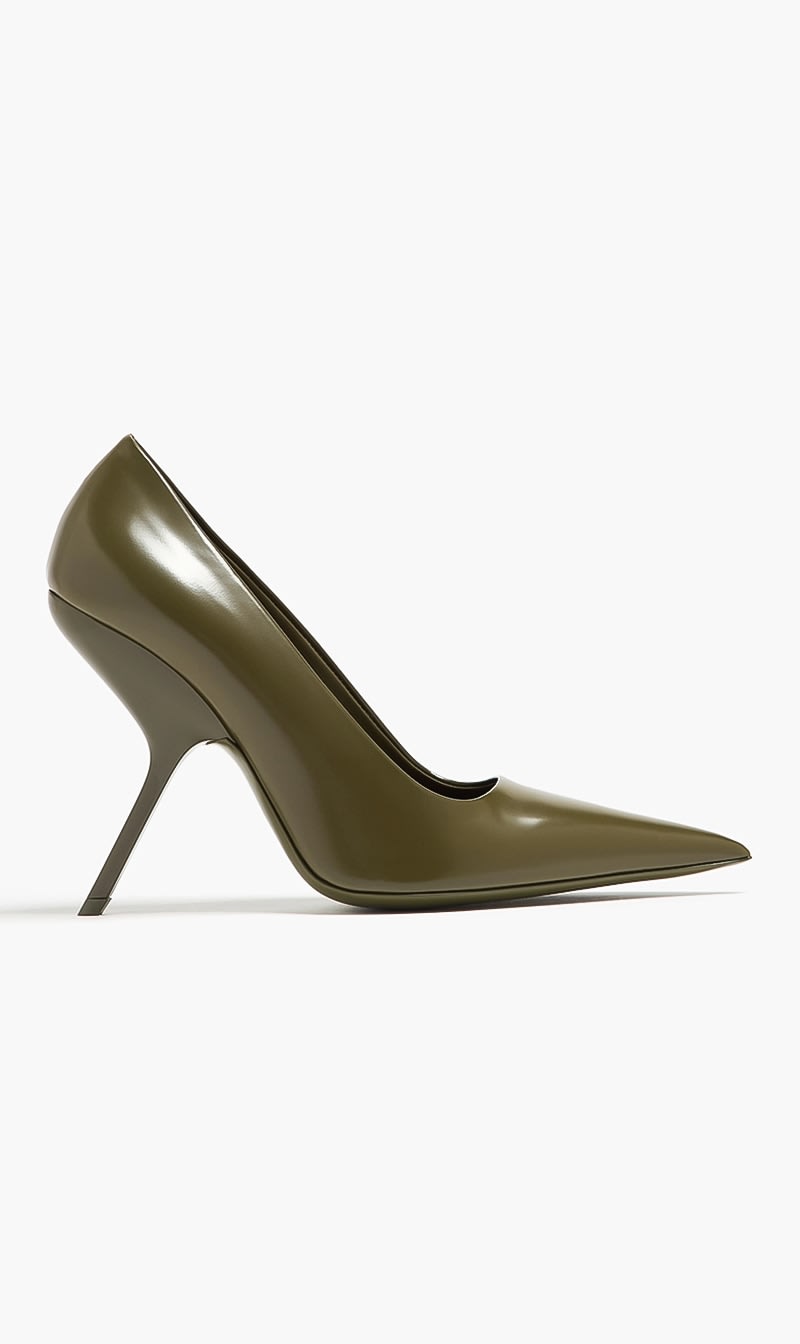 

Salvatore Ferragamo Green Eva Pumps for Women | The Deal Outlet