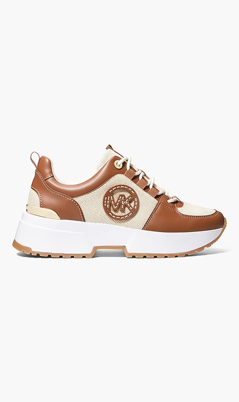 

Michael Kors Brown Cosmo Trainer for Women | The Deal Outlet