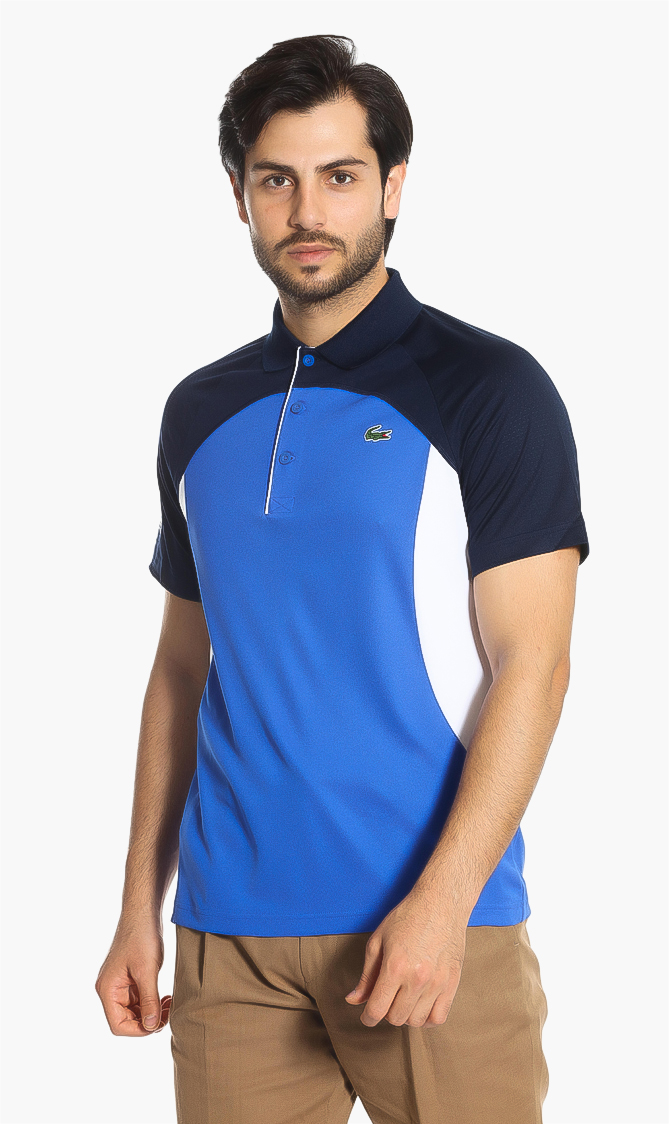 

Lacoste Sport Colorblock Mesh Polo Shirt
