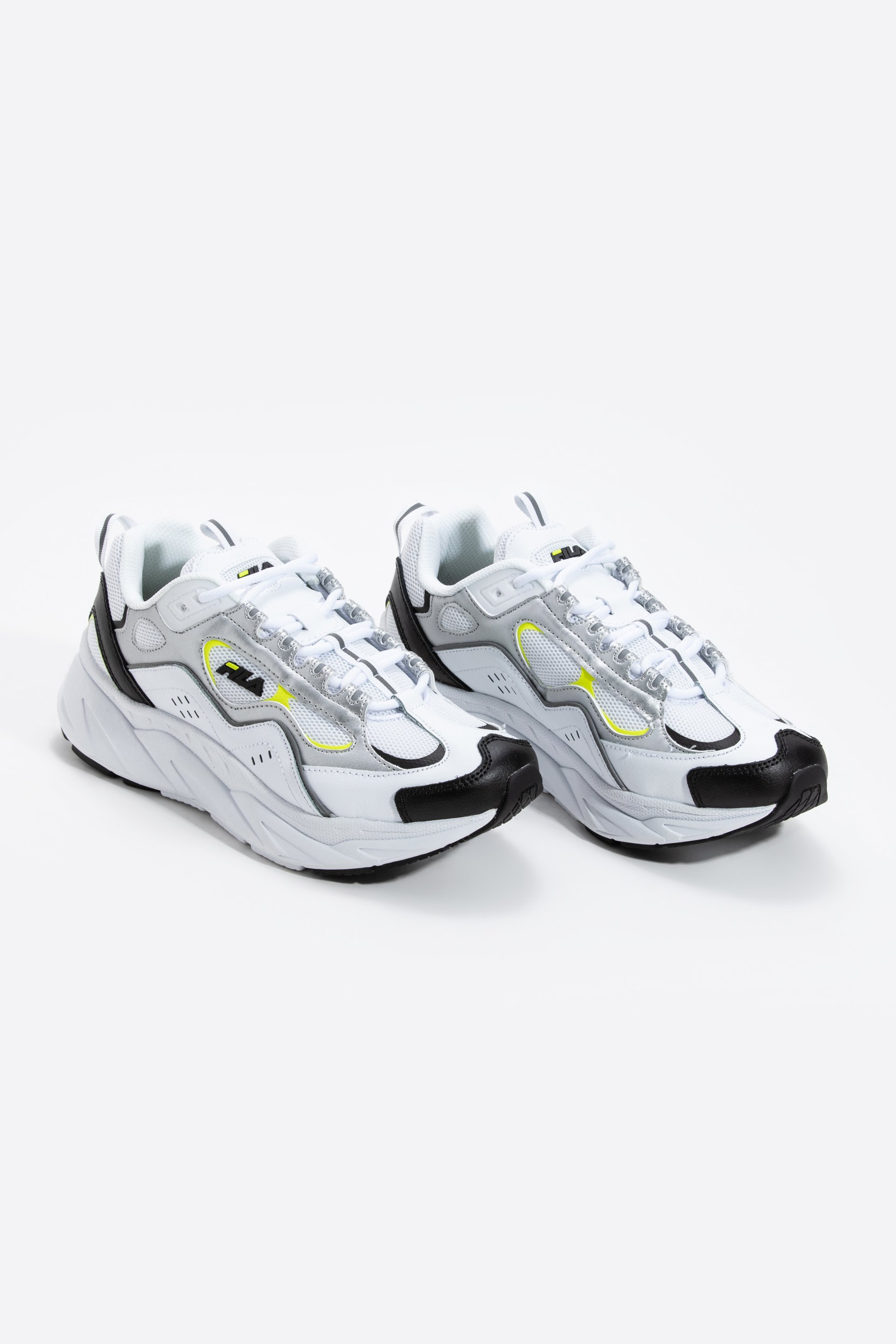 

Fila White Trigate Sneakers for Women | The Deal Outlet