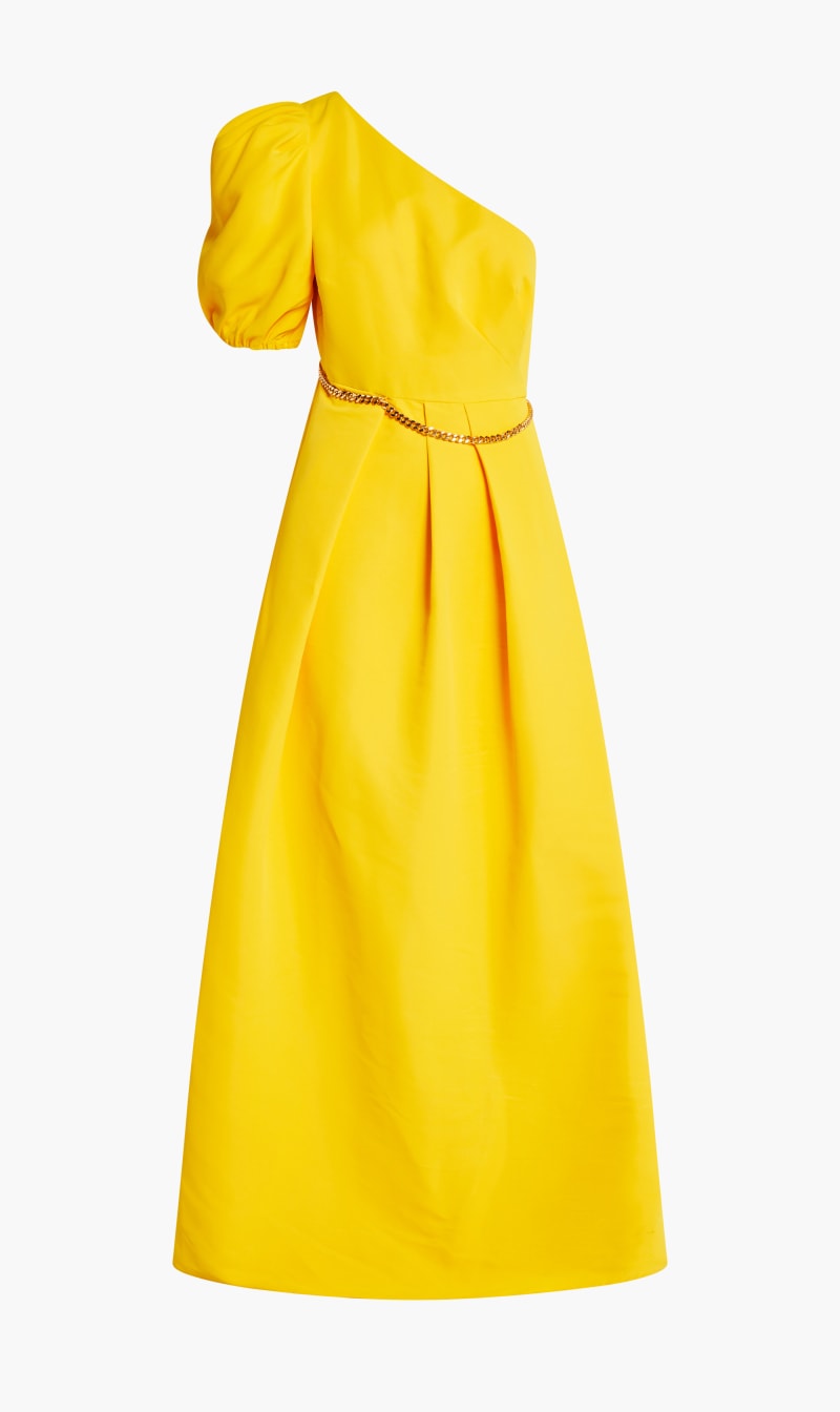 

Sachin & Babi Yellow Soleil Gown for Women | The Deal Outlet