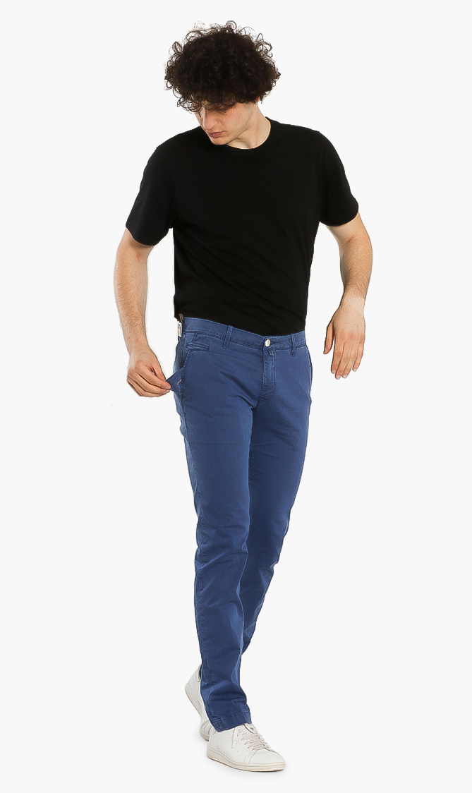 

Solid Tailored Jeans, Blue