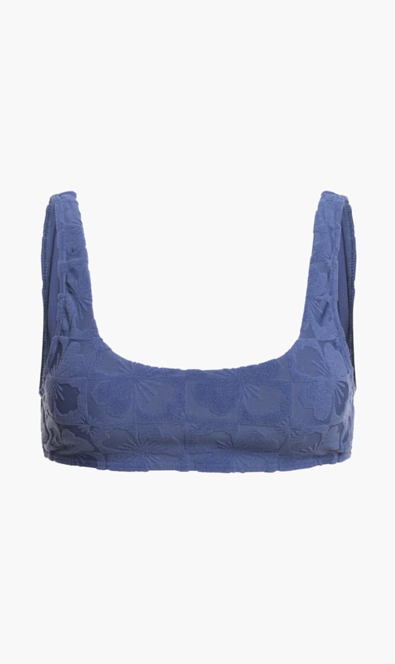 Roxy Blue Bralette Bikini Top for Women