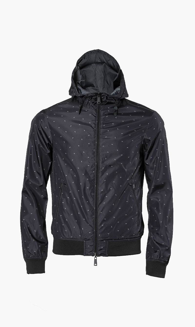 

Emporio Armani Polyster Hoodie Jacket