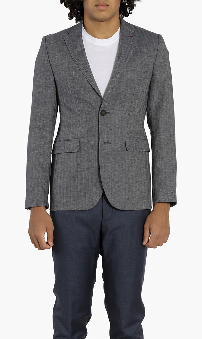 

Ted Baker Balrhot Herringbone Suit Jacket