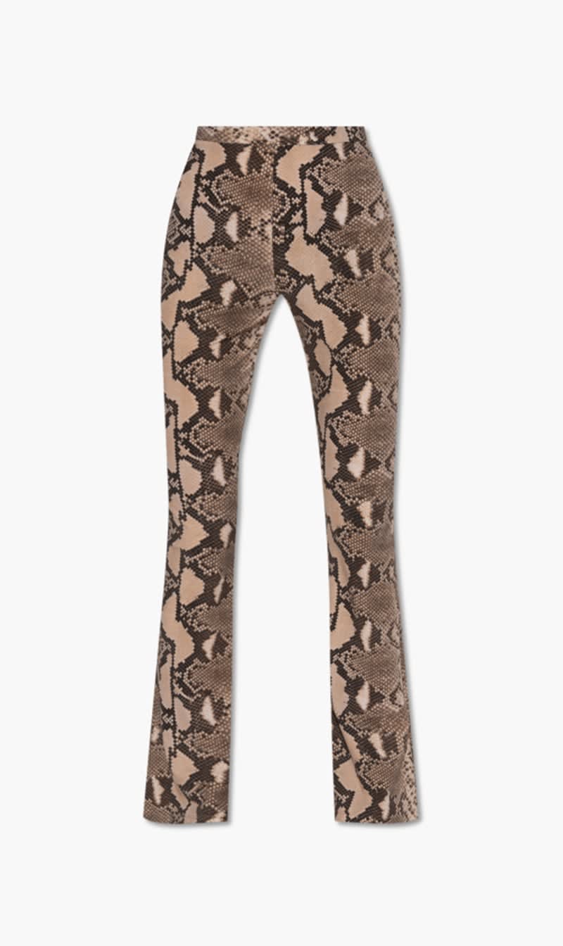 

Stella Mc Cartney Beige Animal Motif Trousers for Women | The Deal Outlet