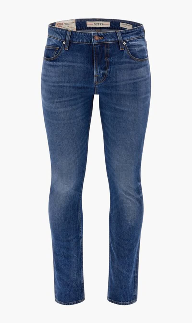 

Guess Blue Mid Rise Skinny Denim Pant for Men | The Deal Outlet