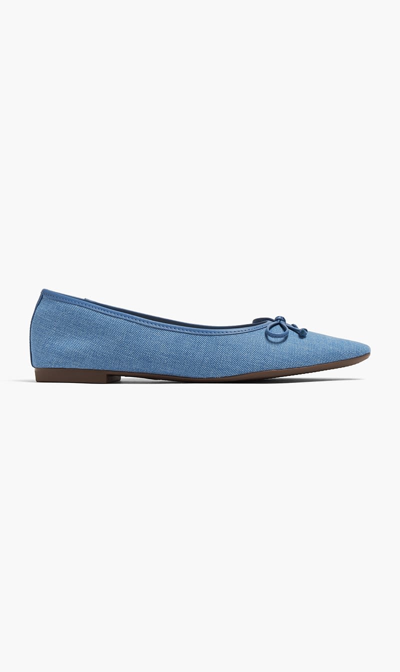 

Schutz Blue Arissa Ballerinas for Women | The Deal Outlet