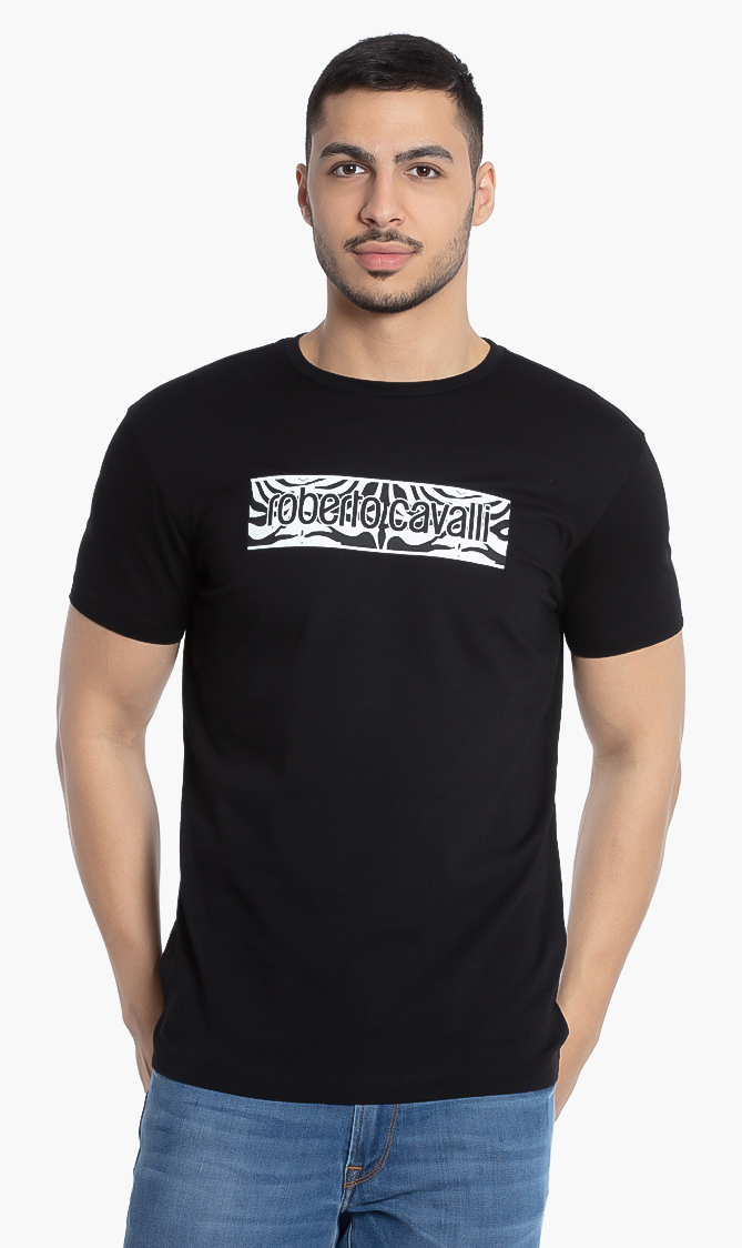 

Roberto Cavalli Logo Graphic T-shirt