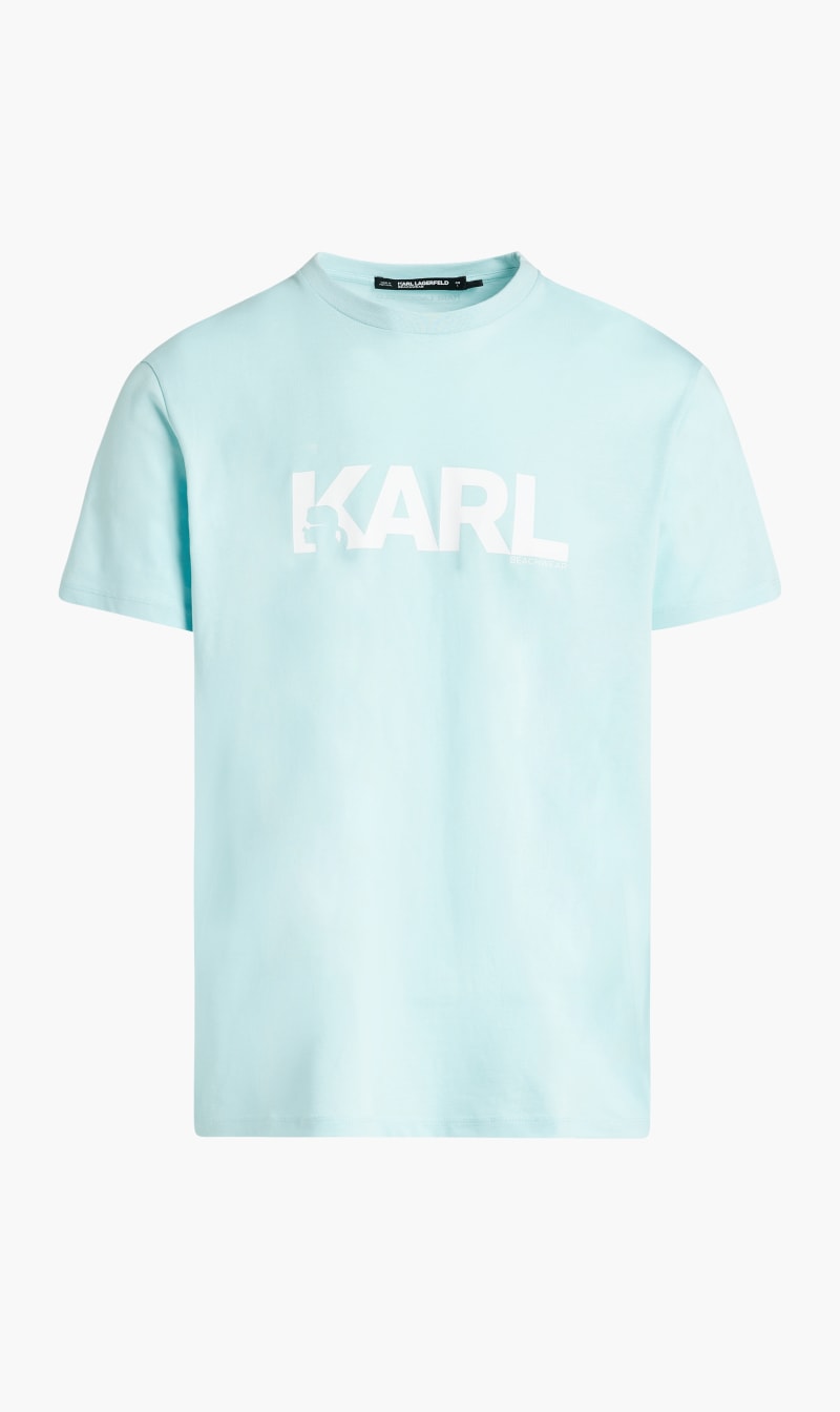 

Karl Lagerfeld White Karl Logo Regular T-shirt for Men | The Deal Outlet
