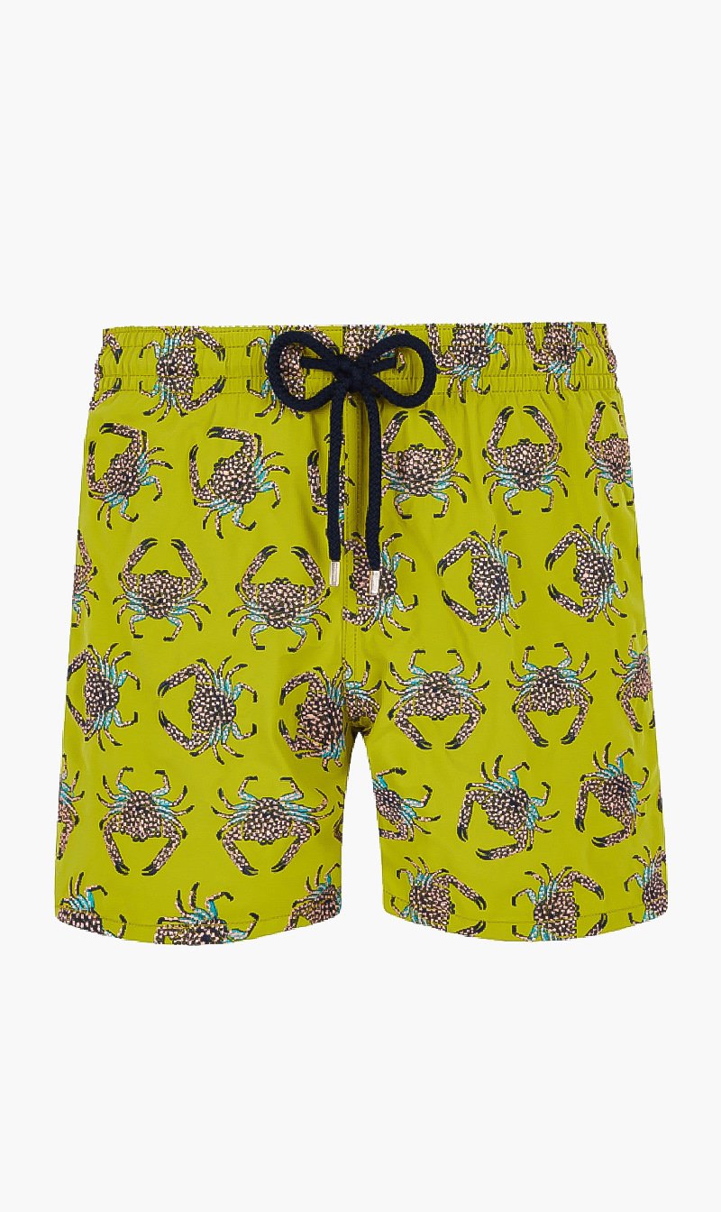 

Vilebrequin Green Crab Printed Shorts for Men | The Deal Outlet