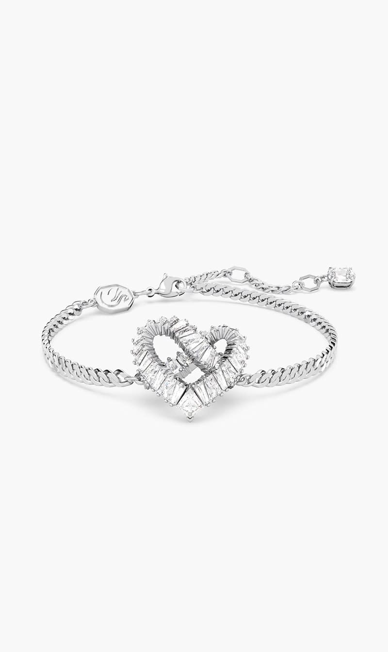

Swarovski Others Ss Matrix Bracelet Woven Whi/rhs for Women | The Deal Outlet