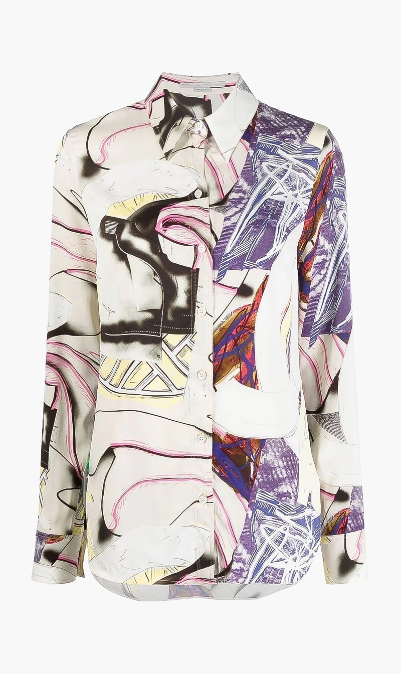 

Stella mc cartney floreal shirt | the deal outlet, Multi-color