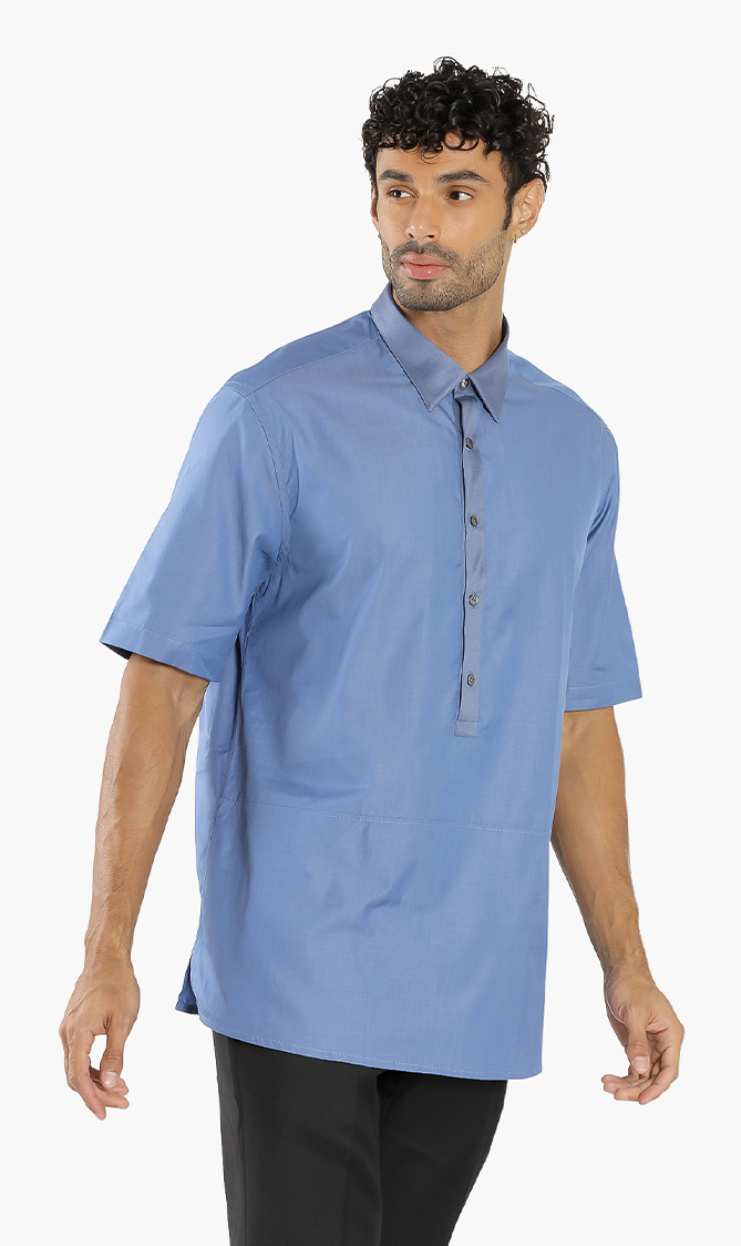 

Pal Zileri Plain Short Sleeves Shirt