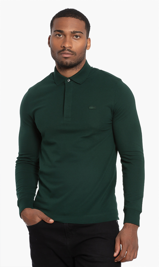 

Lacoste Classic Fit Stretch Long Sleeve Polo Shirt