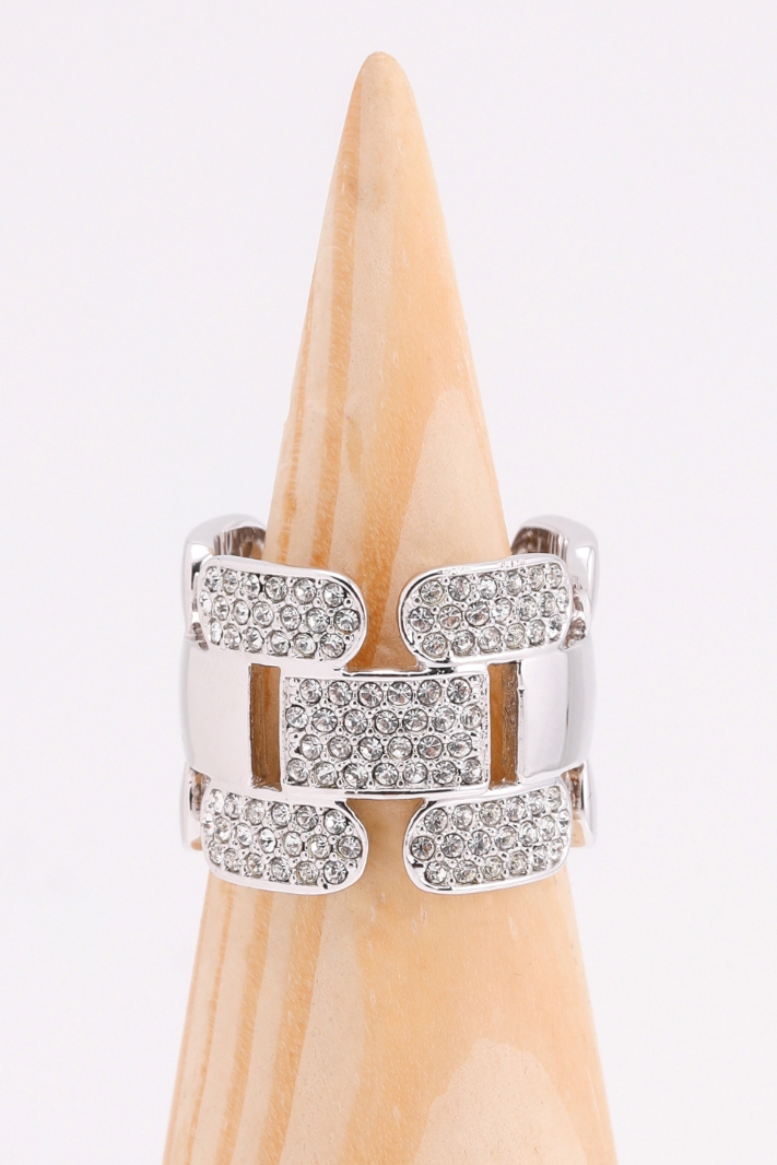 

SWAROVSKI Cube Silver Ring, 52mm