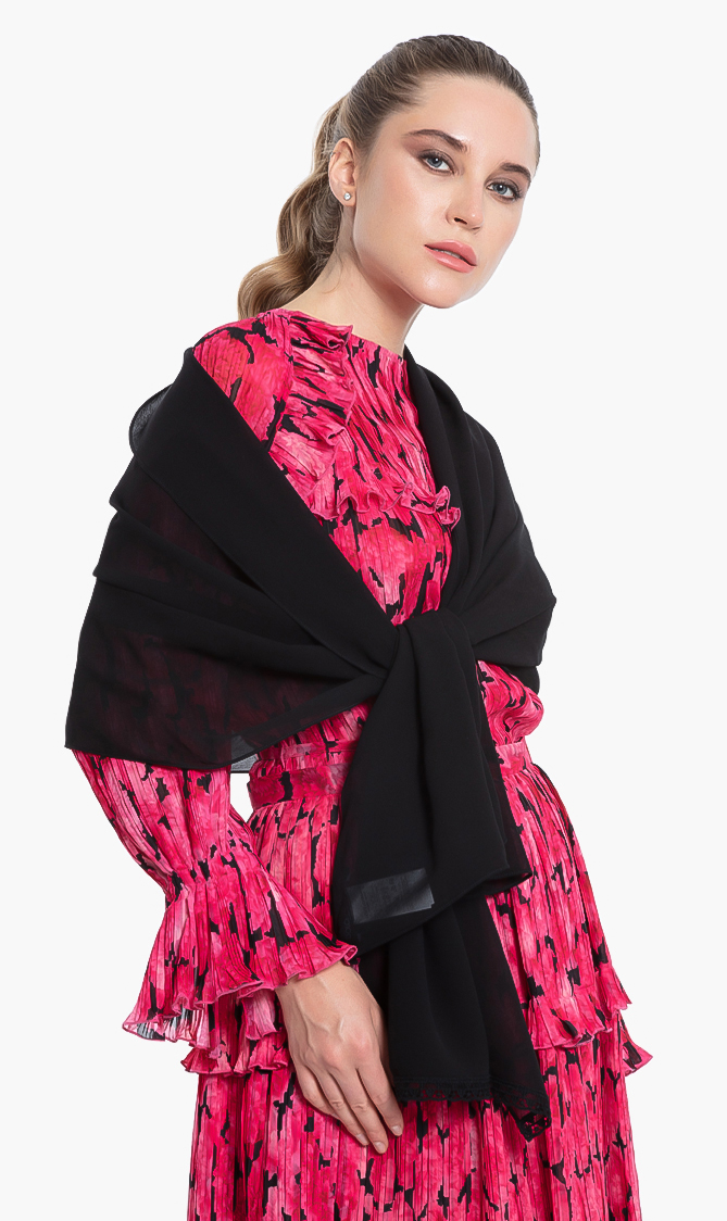 

Dolce&gabbana Solid Scarf Plate