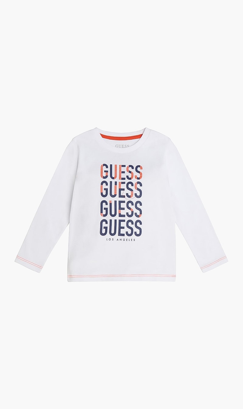 

Logo Long Sleeves Tshirt, White