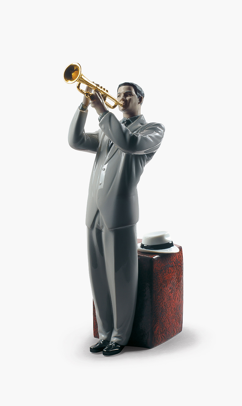 

Lladro Jazz Trumpeter