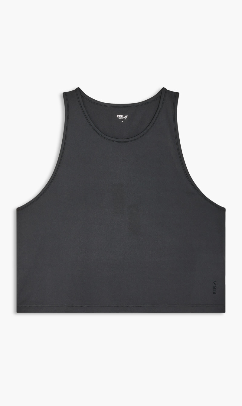 

Ladies Crop Tank Top 2276806 Black 99